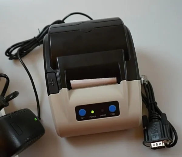Cash Tester CC 604 printer
