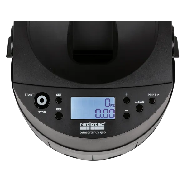 Ratiotec coinsorter CS 500 počítačka a triedička mincí