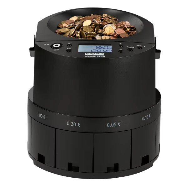 Ratiotec coinsorter CS 500 počítačka a triedička mincí