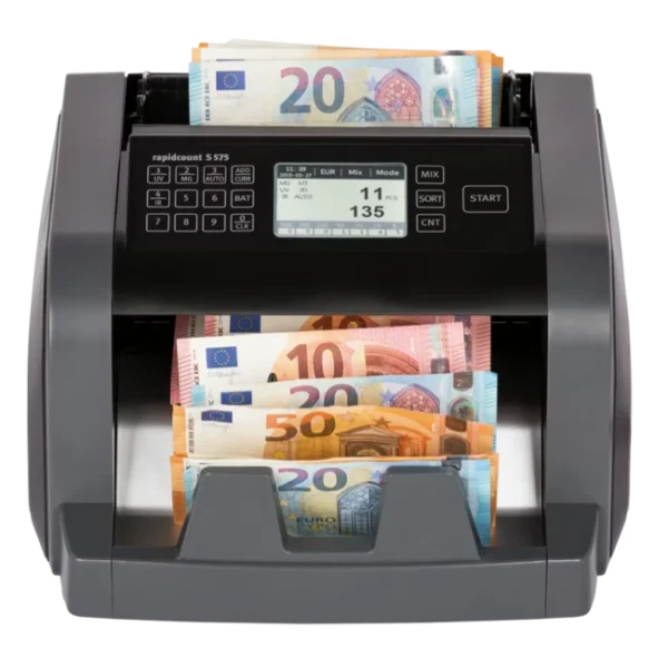 Ratiotec rapidcount S 575 počítačka bankoviek